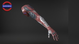 Sci fi arm v2 Game ready