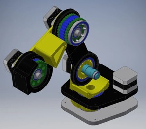 Triple Cycloidal Robot Arm Proto-1