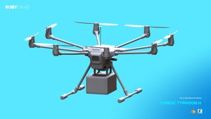 Yuneec Typhoon H Drone with Cargo Attachment