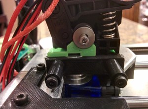 RIGIDBOT E3DV6 MOUNT WITH FILAMENT GUIDE