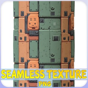 SciFi Seamless Texture