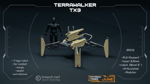 Terrawalker TX3 Robot 