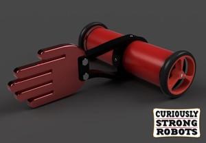 Mr. Slappy - 150g Combat Robot Design