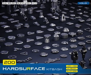 HARDSURFACE KITBASH VOL 01