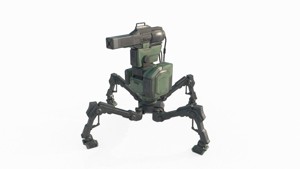 Sci Fi turret robot