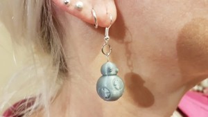 BB-8 Star Wars Droid Earrings