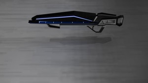 Futuristic Space Rifle