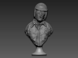 Terminator 2 T-1000 bust replica