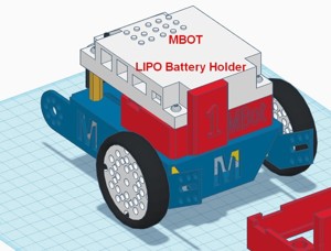 Battery holder MBOT
