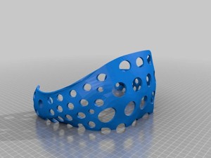 Fursuit- or puppet-head base - version 54 - snow leopard