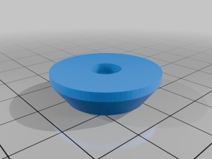 T-connector for 16 mm laminated chipboard