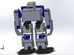 SG90 LOW COST MINI HUMANOID ROBOT