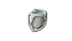 SciFi Shape Object Low Poly 116