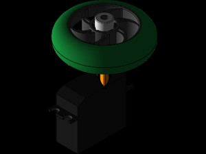 Vex motor and wheel