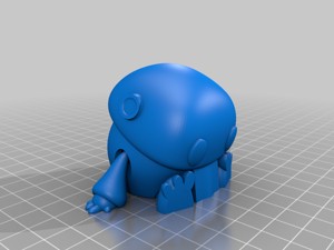 Wip: Tiny articulated bot w/ enlarged hands