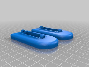 robot feet full printed