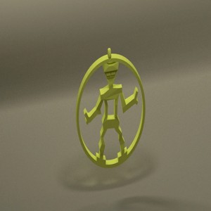 robot locket