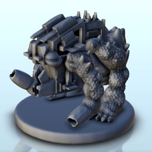ROBOT ALIEN WITH ORGANIC PARTS 5 - SCI-FI SCIENCE-FICTION 40K 30K