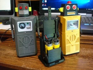 Mini robot dual gearmotor drive base