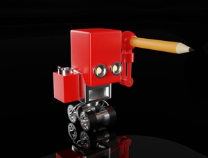 Robot draftsman Set 3D model