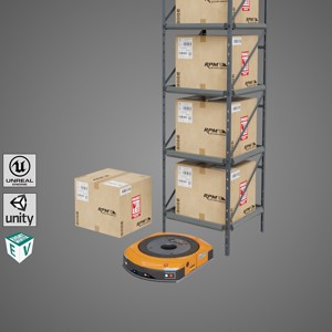 Warehouse Robot Generic All PBR Unity UE Textures