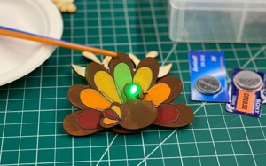 Light-up Turkey Pins