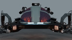 SpiderTank Sci-Fi Robot