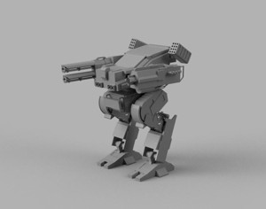 ROBOT MECHA TO PRINT IN 3D
