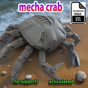 mecha crab articulated 