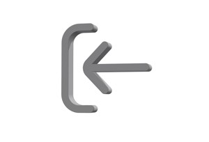 3d arrow right to bracket