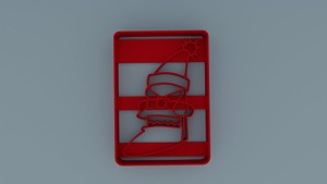 futurama santa cookie cutter