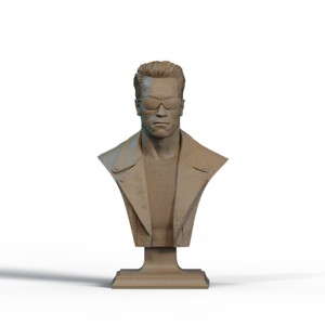 Terminator Bust 3D Print