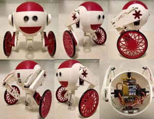 Robot Axis (red)