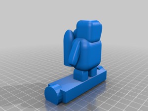 robot on hoverboard