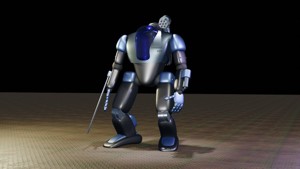 Cyraxz Mech Sync AI 001 First Generation Mechanic Robot