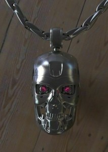 TERMINATOR PENDANT 3D PRINT MODEL