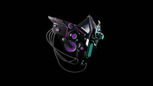 Sci-Fi Facemask Cyberpunk