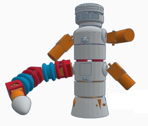 GW Gamma World - Security Bot - S3