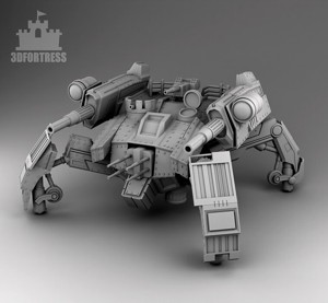 A defensive robot
