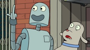ROBOT DREAMS - MIDDLE FINGER SCENE