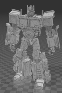 OPTIMUS PRIME TRANSFORMER 2
