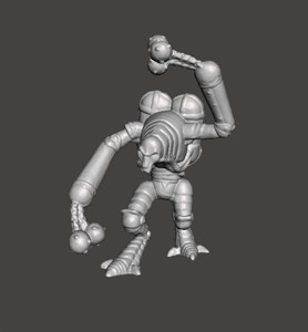 GOLEM OF BLOOD MINIATURE MODEL FOR FANTASY OR SCIFI GAMES RPG DND