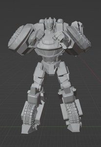JAZZ FALL OF CYBERTRON POSE 3