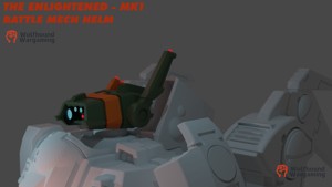 THE ENLIGHTENED - BATTLE MECH HELM MK1