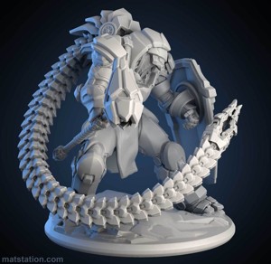 Tentasteel Assault cyborg