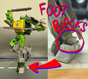 SIEGE SPRINGER FOOT BLOCKS