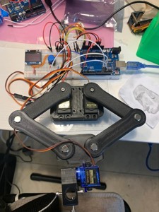 Drawing SCARA robot Arduino