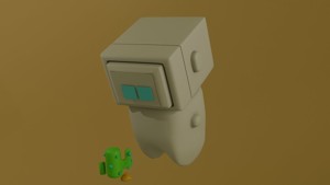 Mini robotic character for download 
