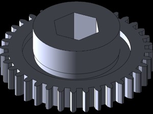36T Spur Gear from McMast...