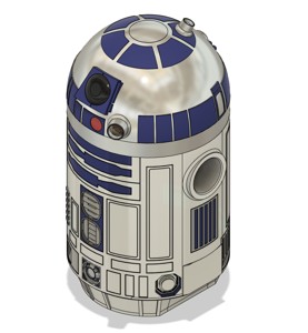 R2D2 Motorized high detail.
